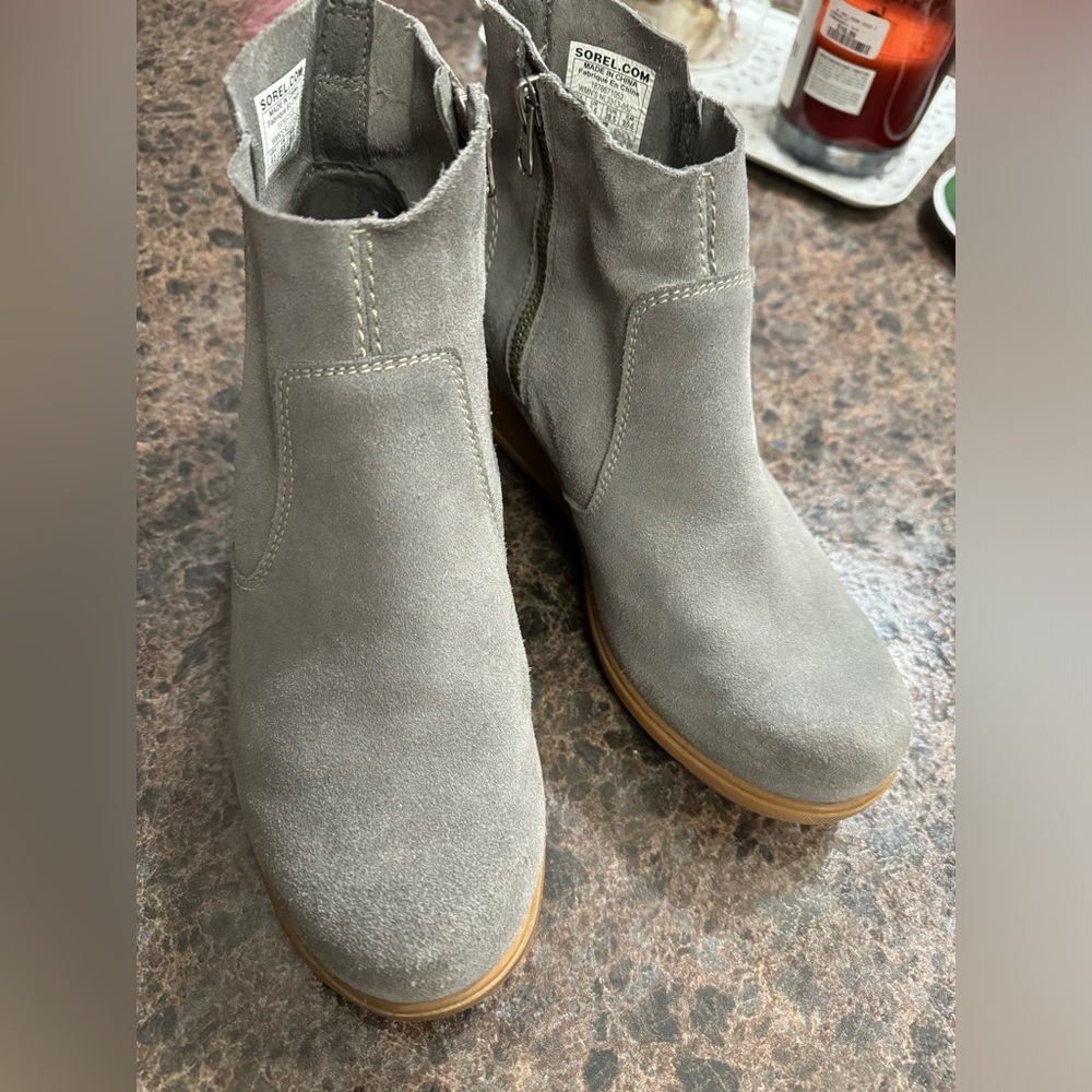 Sorel Suède women’s wedge boots
